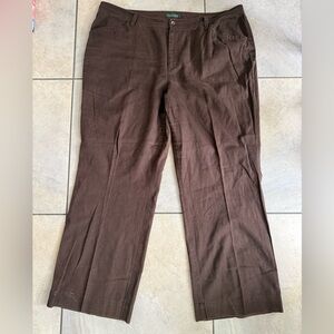 Ralph Lauren Chocolate Brown Chinos